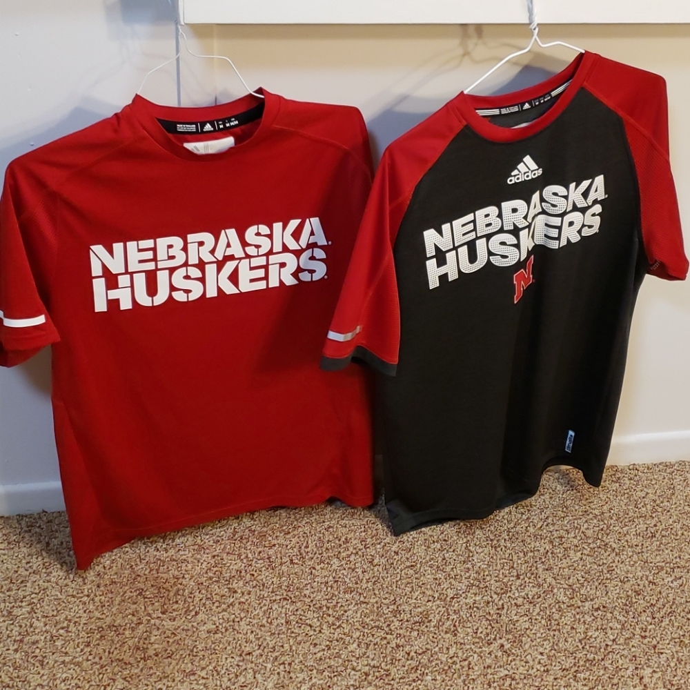Adidas Nebraska Huskers Mens Tshirts